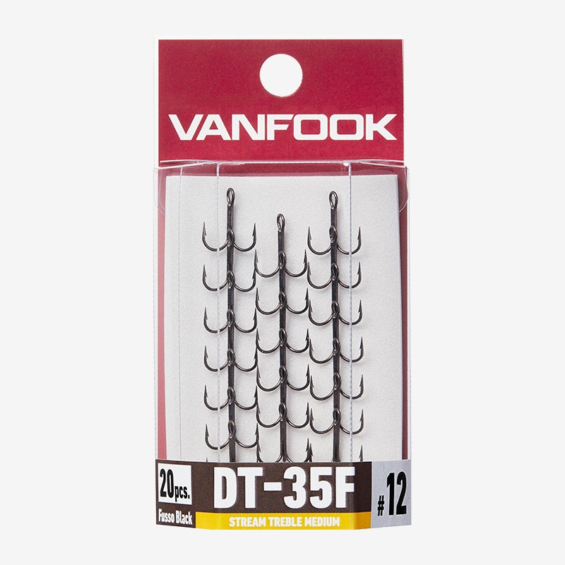 Freshwater Hook – Vanfook – DT-35F Stream Treble Medium 14 (20pcs)