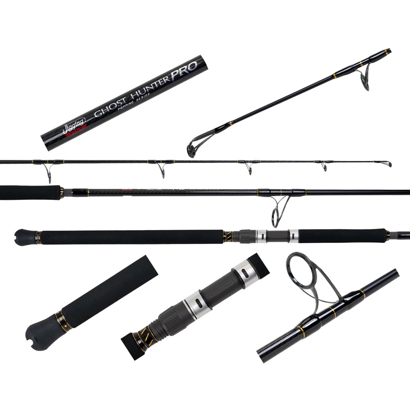 Jigging World Ghost Hunter Pro Popping Rods 7’6″ 200g 65-100# 2pc