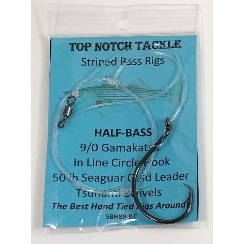Top Notch Tackle Striped Bass Rigs FF 6/0 Inline