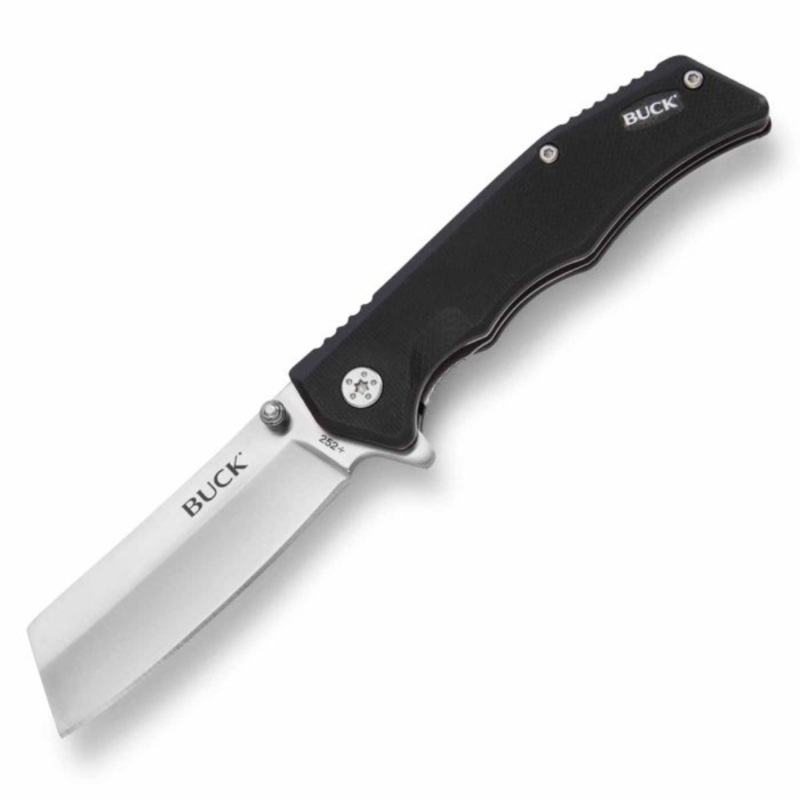 Buck Trunk Cleaver Folding Knife Black