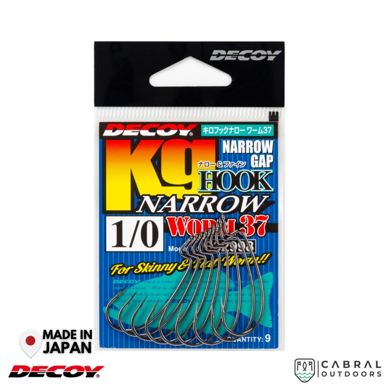Decoy Worm-37 KG Hook Narrow | #1-#3/0 #1
