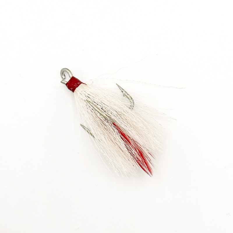 Dolphin*Open Eye Treble Bucktail 1/0