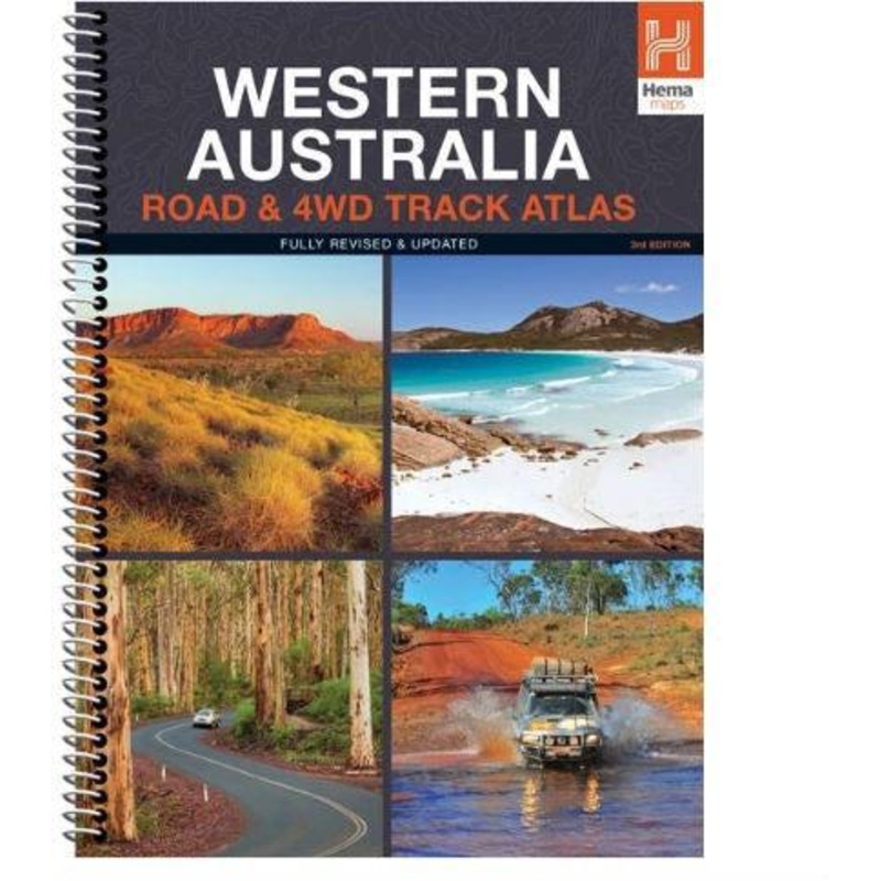 Hema WA Road And 4WD Track Atlas