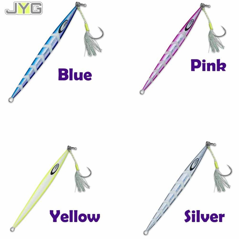 JYG Pro 80G Stryke Rigged Slow Pitch Jig BLUE