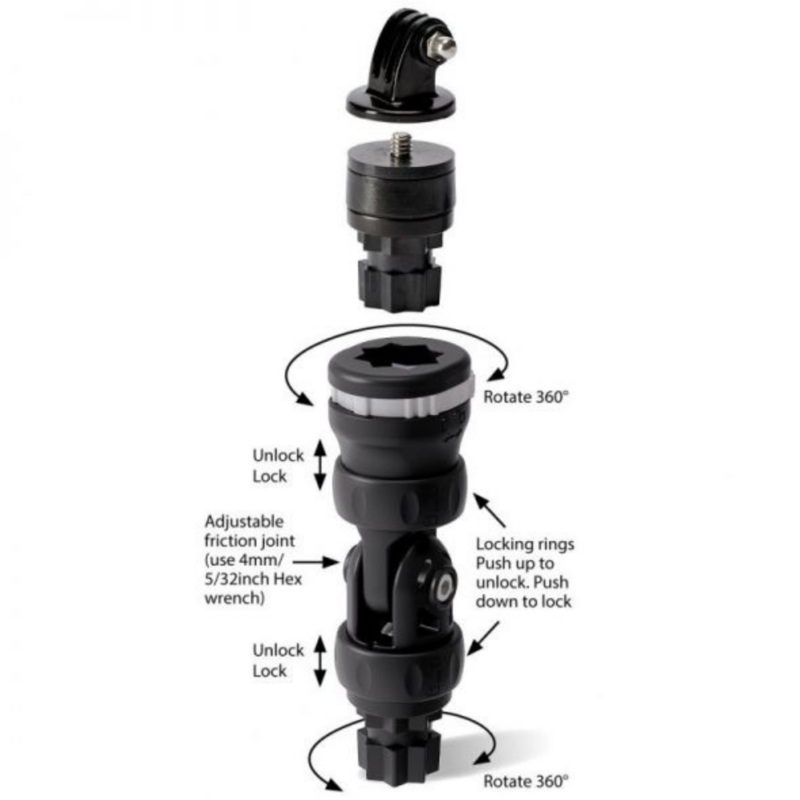 Railblaza Camera Mount R Lock Black