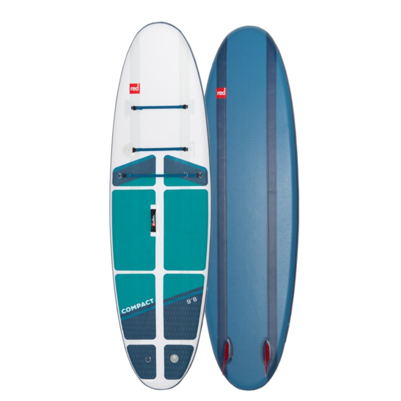 Red Paddle Co Compact Inflatable SUP Package 9ft 6in x 32in BLUE