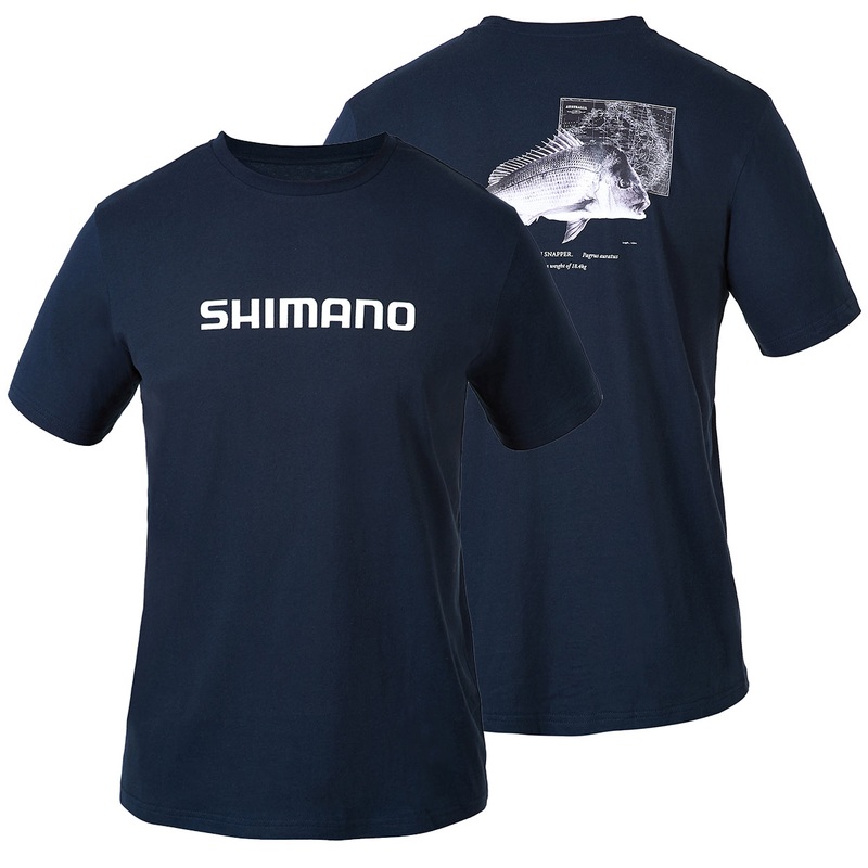 Shimano Seasonal Snapper Tee Shirt Large