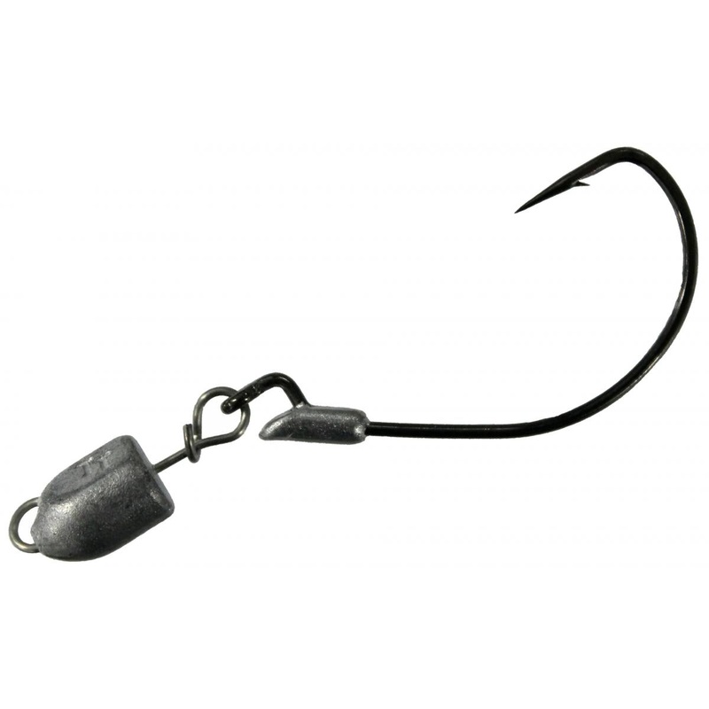 Tackle Tactics TT Snakelockz HD Weedless Weighted Jighead 1/12 4/0