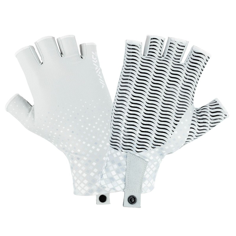 Daiwa UPF Sun Gloves S-M Grey