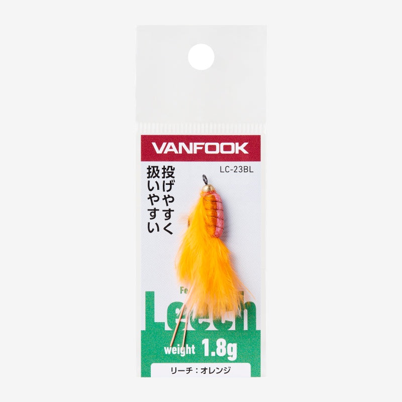 Feather Jig – Vanfook – LC-21  LC-26 Leech 1.8gr LC-21BL White