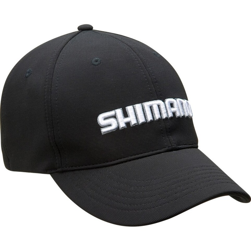 Shimano CORPORATE PLATINUM CAP Black (White Logo)