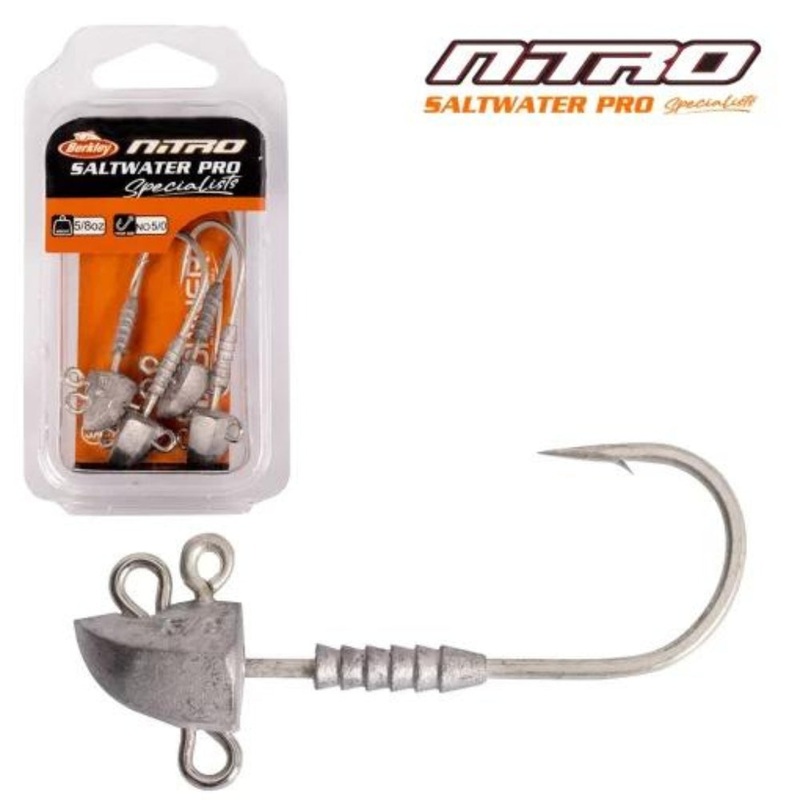 Berkley Nitro Saltwater Pro Specialist Jig Heads 1 7/0