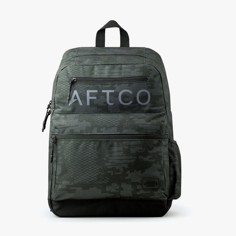 Aftco Schoolie Backpack Black Digi Camo