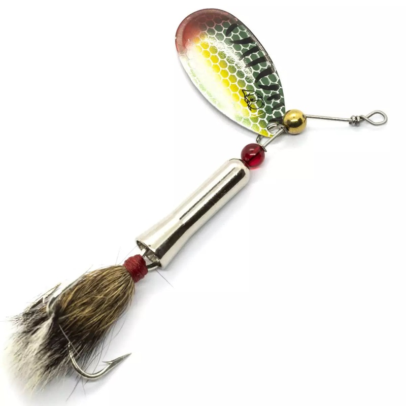 DARDEVLE Notangle Spinner – 14g #Black Perch