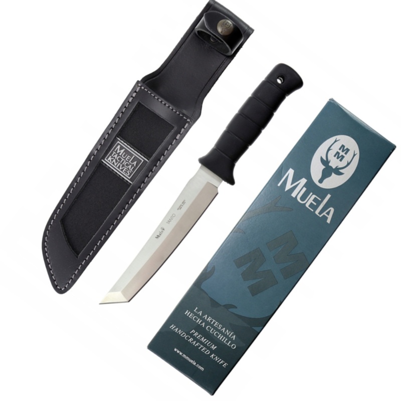 Muela Tanto 19W Fixed Blade Hunting Knife Black