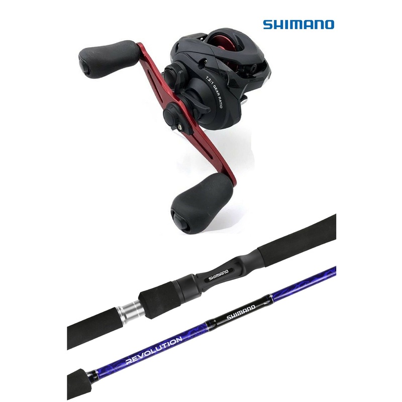 Shimano Baitcast Travel Combo