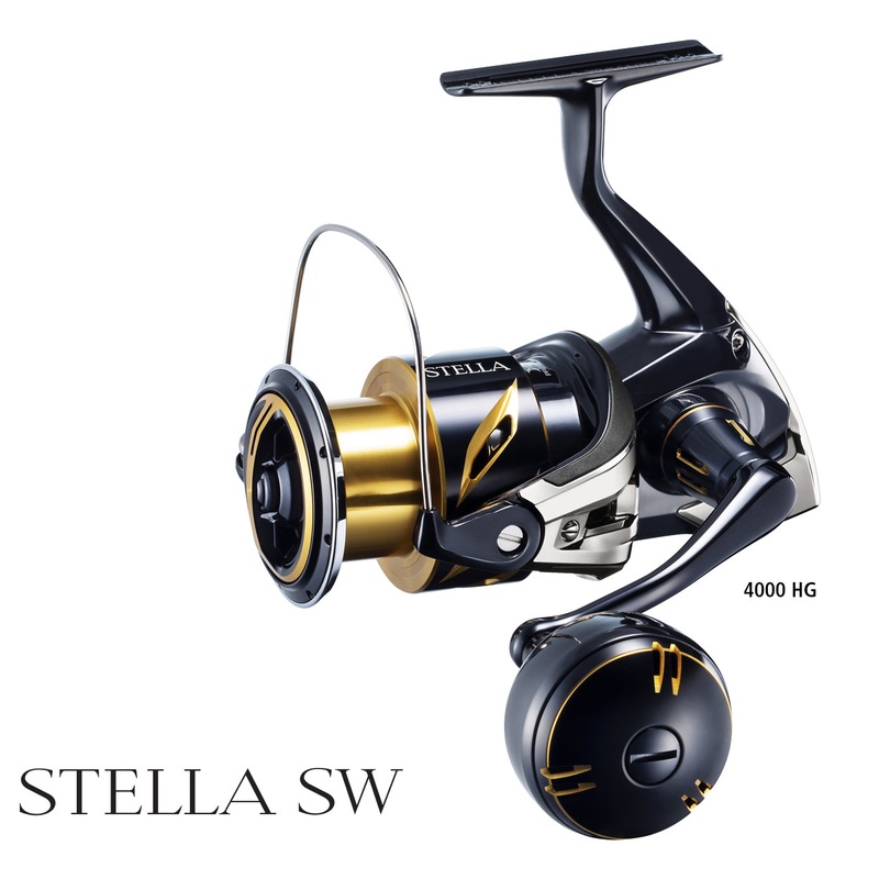 Shimano Stella SW SPINNING FISHING REEL 4000XG