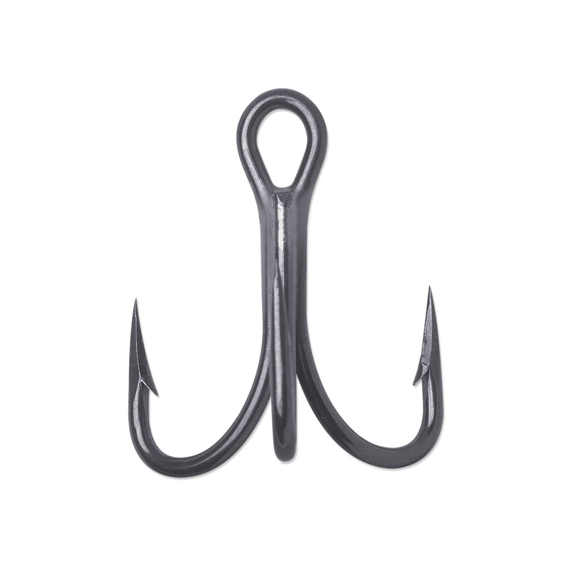 VMC O’Shaughnessy 9626BN Short Shank Treble Hooks 6