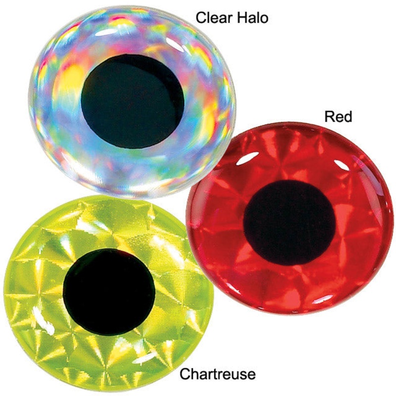 Witchcraft 3D Tape Eyes 3/4″ 8pk CHARTREUSE