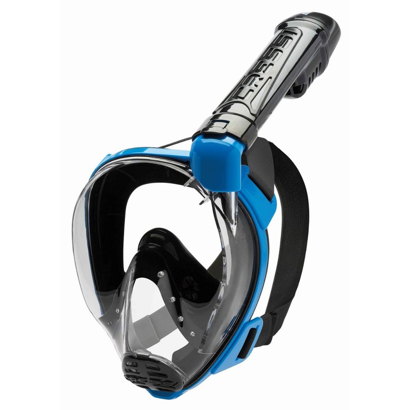 Cressi Baron Full Face Mask S-M Black/Blue