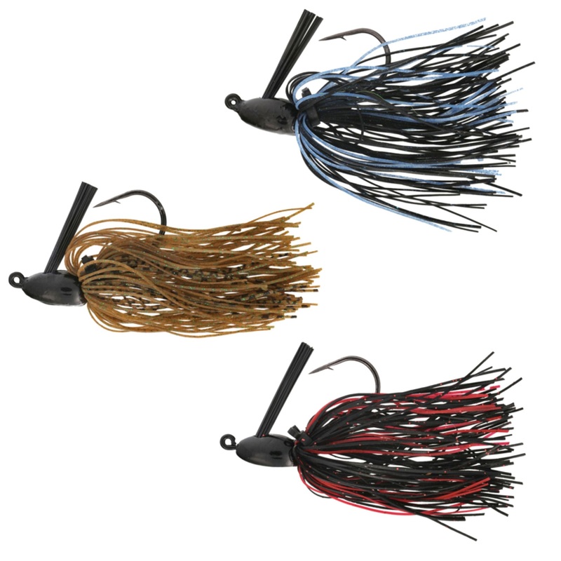 Lazer Sharp Non Lead Bass Jig 1/2 oz. Black/Blue
