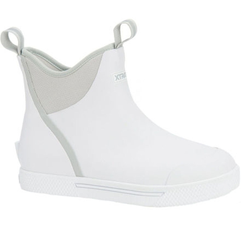 XTRATUF Men’s Wheelhouse 6″ Ankle Deck Boot White 7