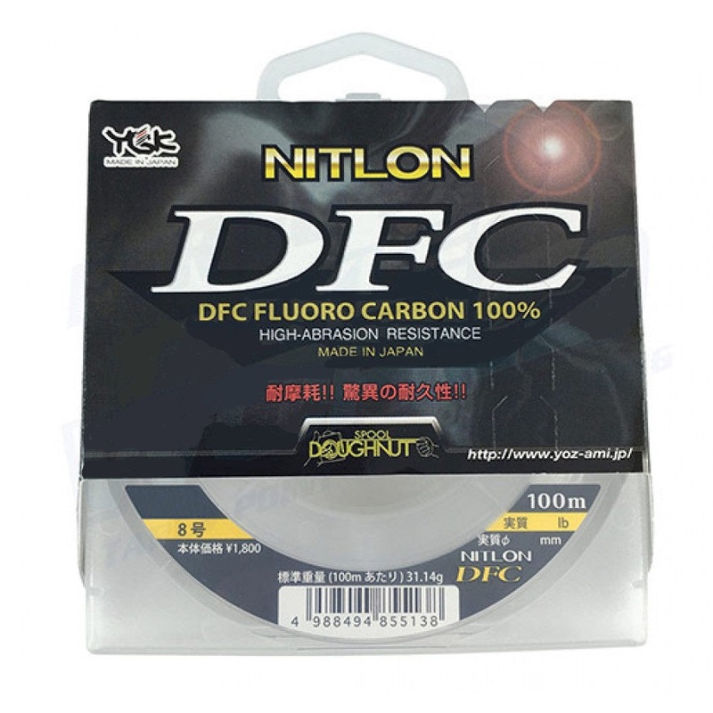 YGK Nitlon DFC Fluorocarbon Leader 10lb