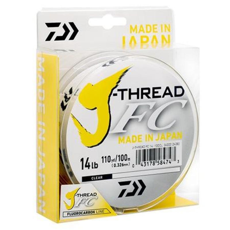 Daiwa J Thread Fluorocarbon Leader 10lb