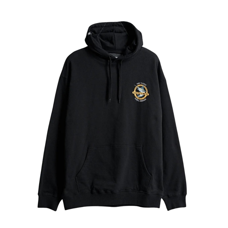 Salty Crew Interclub Hood Fleece S Black
