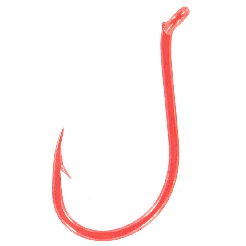 Shogun T485 Red Octopus Suicide Beak Hook Mega Bulk Value 100 Box Pack 1