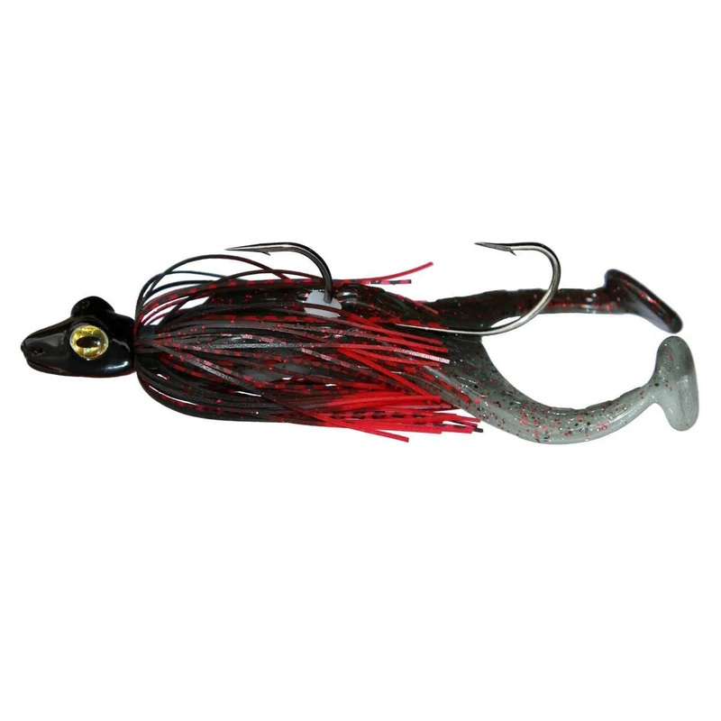 TT FroggerZ Snr Spinnerbait F01 Red/Black 3/4oz
