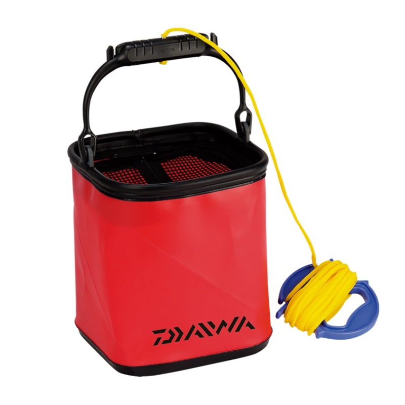 Daiwa Foldable Water Bucket Ikashi Mizukumi M23CM(H) White