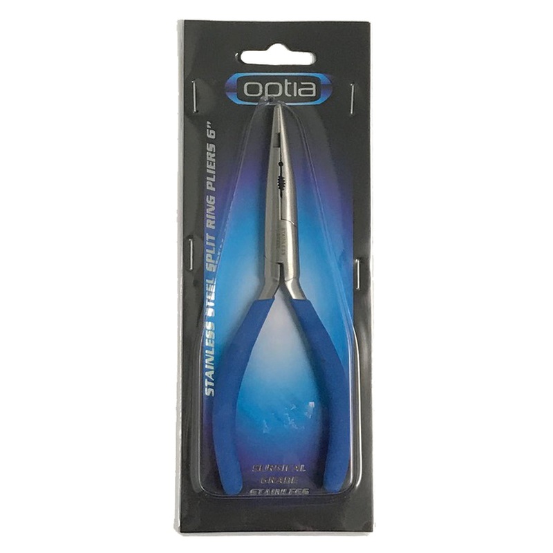 Optia OP127 Stainless Steel Premium 6in Split Ring Pliers