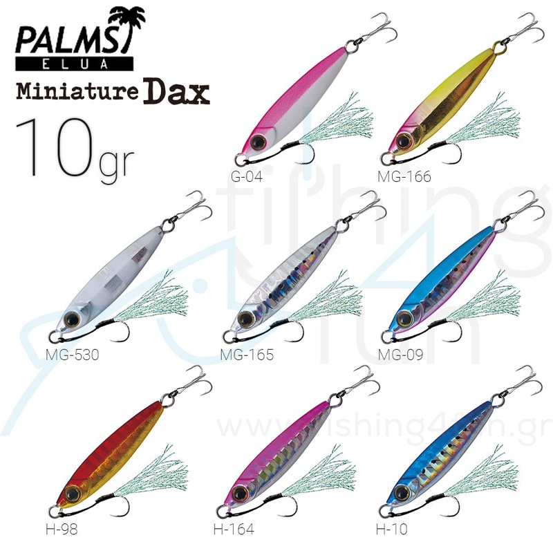 Palms Bit Arts Miniature Dax 14g H10CHROME/BLUE