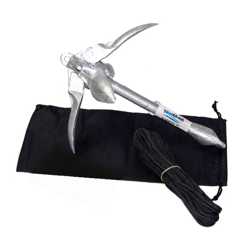 YakGear Anchor in a Bag Grapnel Anchor 1.5 lb