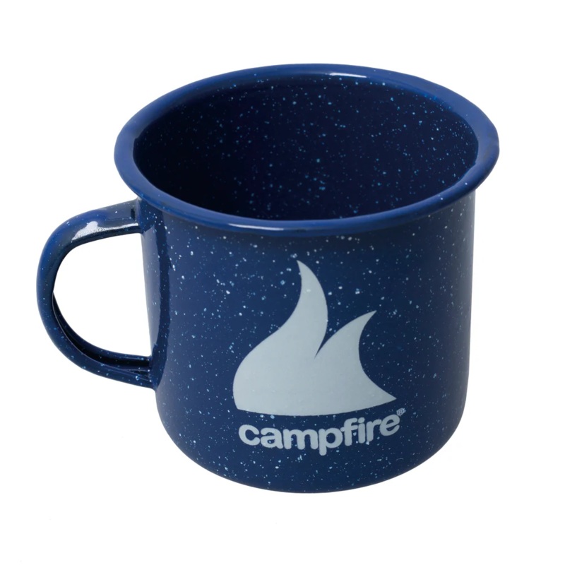 Campfire Enamel Mug Navy 8CM