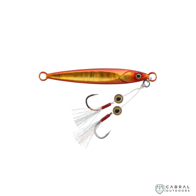 Jackall Big Backer Fit Jig | 5g-10g 5g Red and Gold