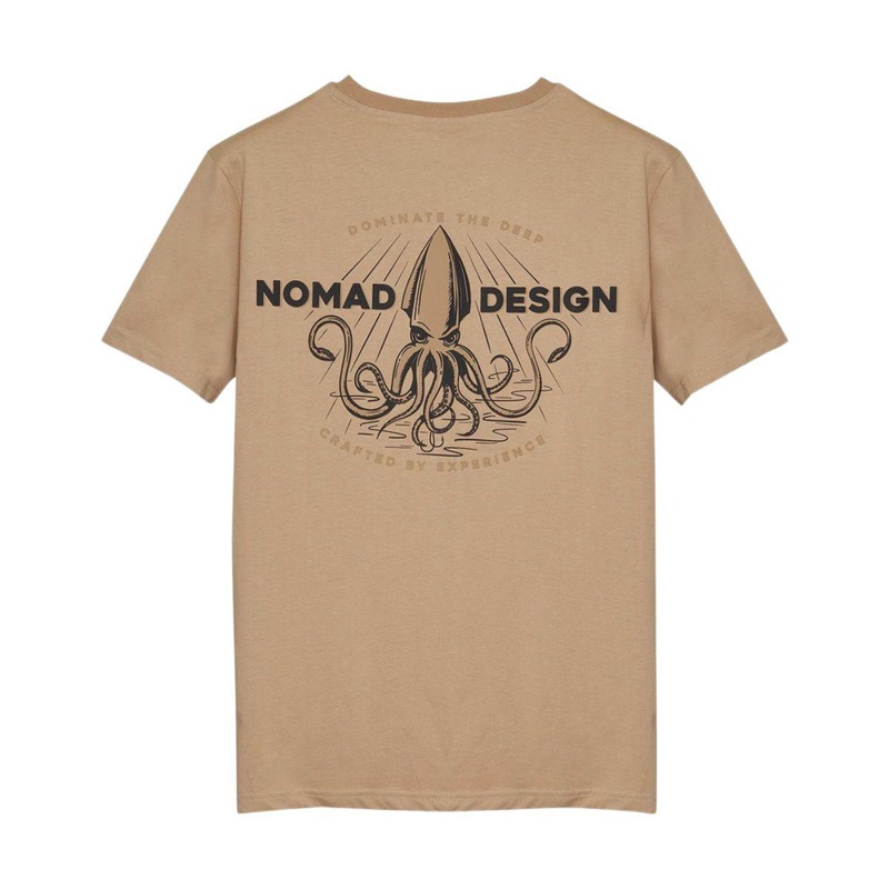Nomad Squidtrex Rising T-Shirt Small Tan