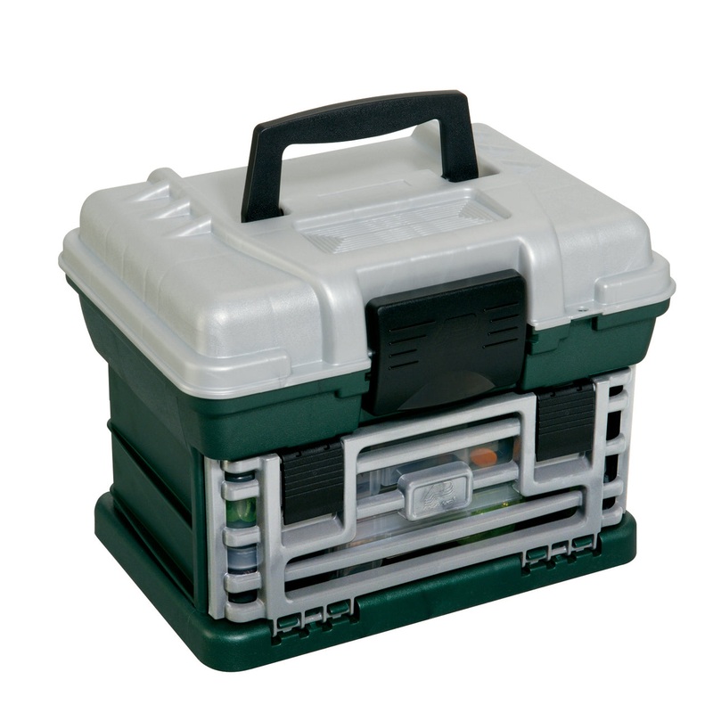 Plano 1362 (2-BY Rack System) Tackle Box 1362/3600 Green/Grey