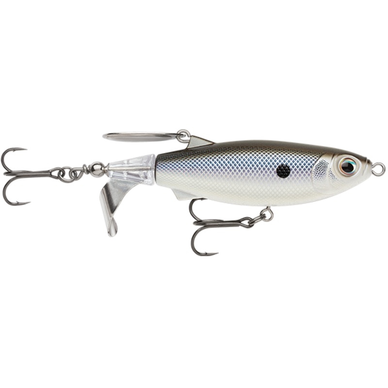 Rapala Claptail Surface Walker Fizzer Lure 110 Black Back Shad