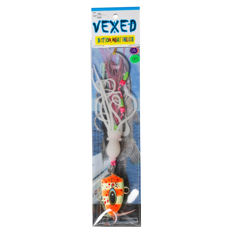 Vexed Bottom Meat Deluxe 1kg Lure Lumo Glow