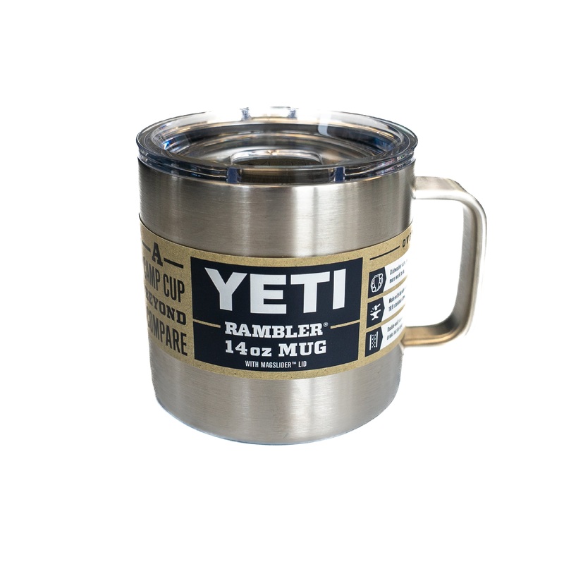 Yeti Rambler 14oz Mug with Magslider Lid Black
