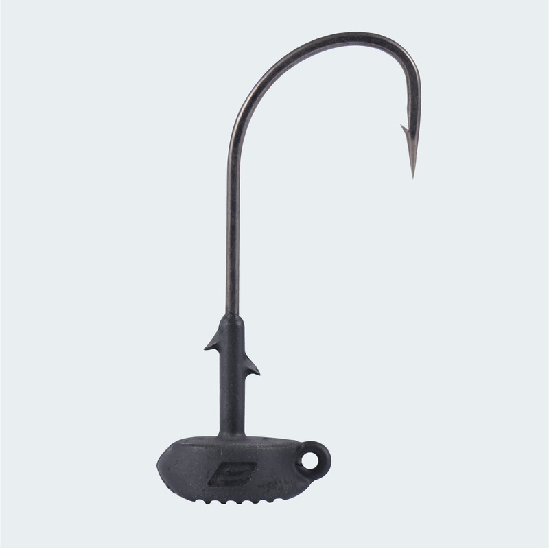 BKK Hooks Silent Chaser Draggin Ned 1/0 Black 1/8oz – 4pk