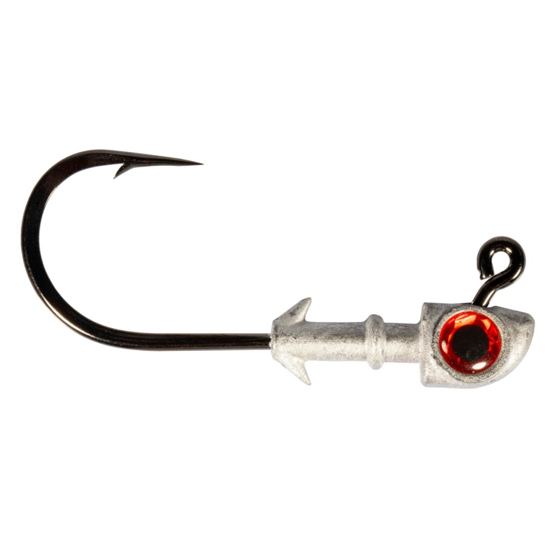 DieZel Eye Jigheads 3/4oz. Red 8/0