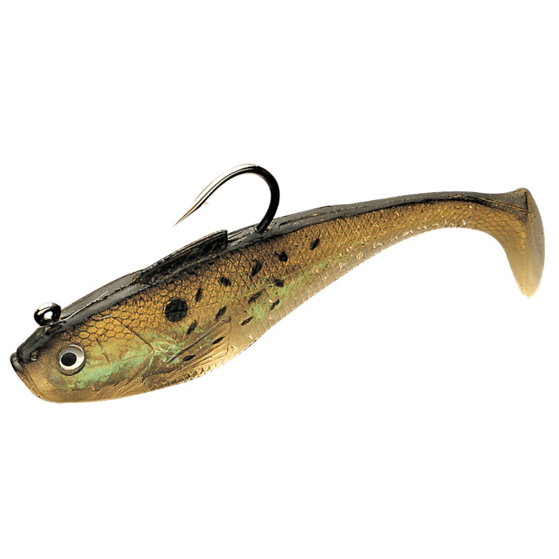 Tsunami Swim Shads 4″ – 6pk Golden Bunker