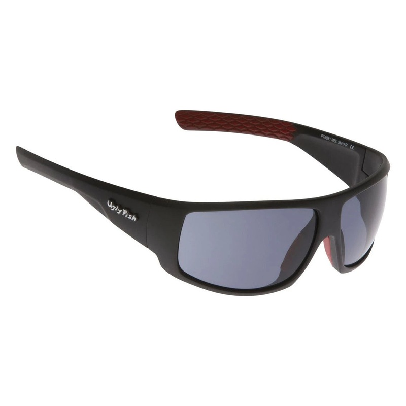 Ugly Fish TR90 PT6881 Polarised Sunglasses Black – Smoke Grey (MBL.AM+AR)