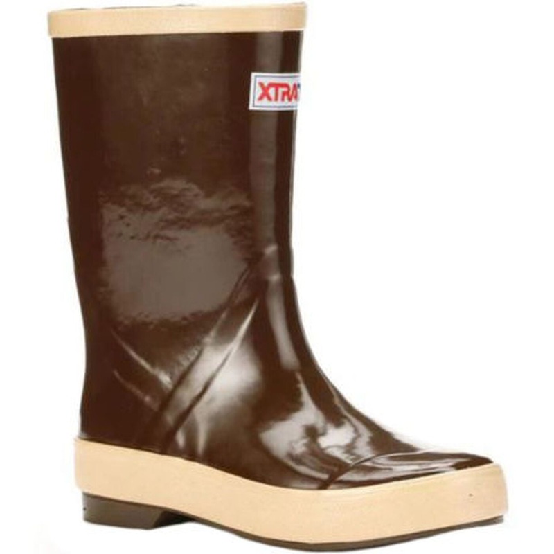 XTRATUF Big Kids 8″ Legacy Boot Copper/Tan 1
