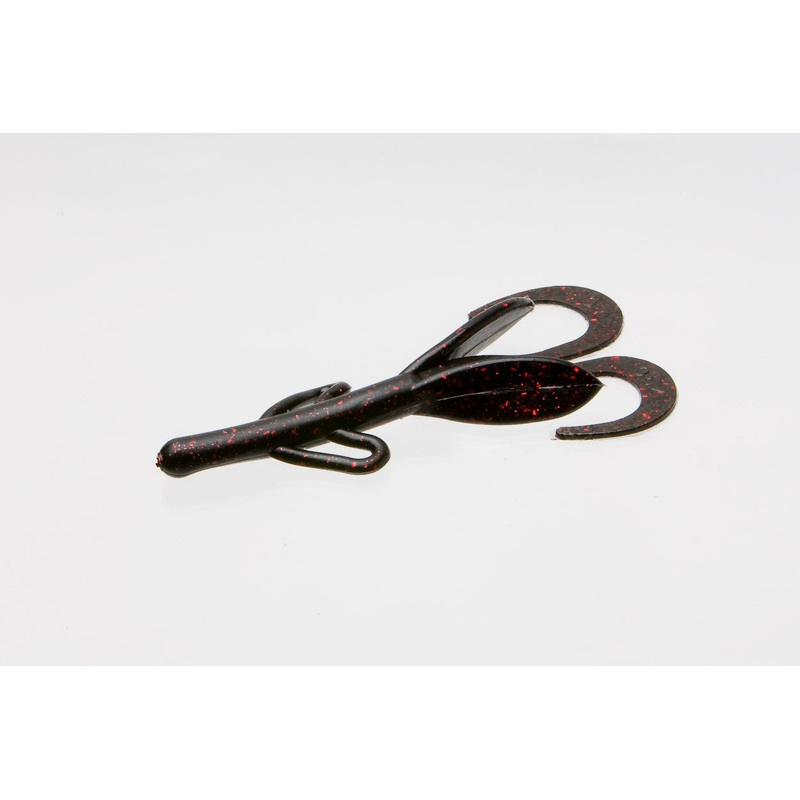 ZOOM Baby Brush Hog 4inch – 12pk Black Red