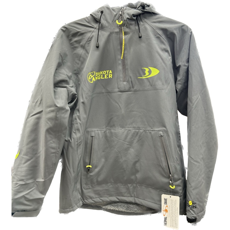 Blackfish StormSkin Gale Pullover- Dakota Angler Edition Charcoal- Dakota Angler Chest Logo Medium