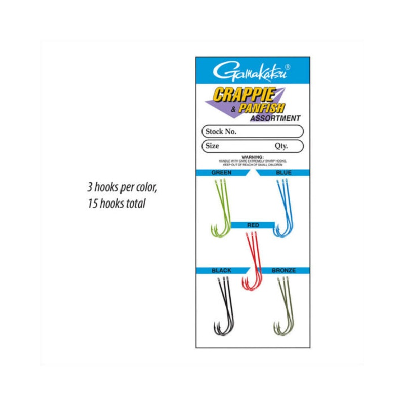Gamakatsu Crappie & Panfish Hook Assortment 4